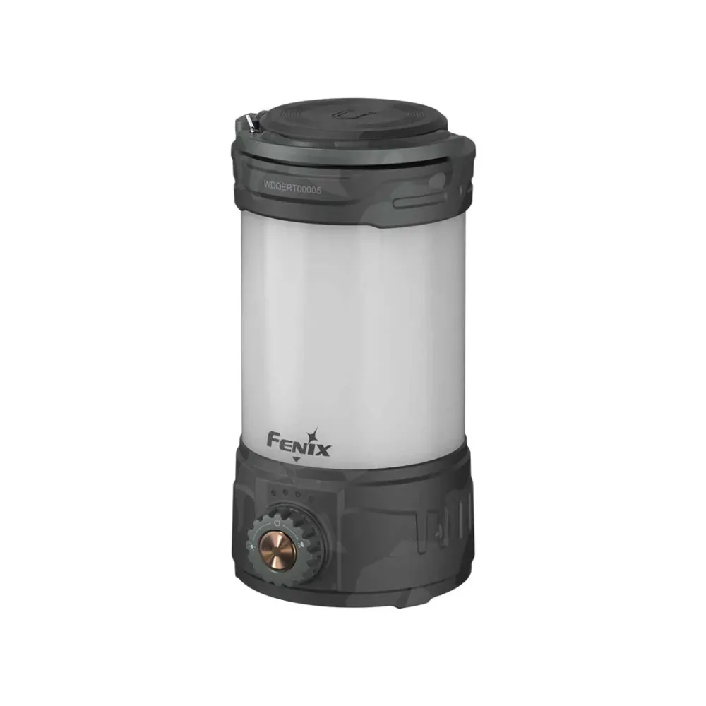 Fenix CL26R Pro Rechargeable 650 Lumen Lantern with Red Light (Grey Camo)