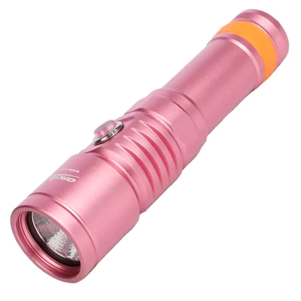 OrcaTorch D710 3000 Lumens Diving Light, 308 Metres (PINK)
