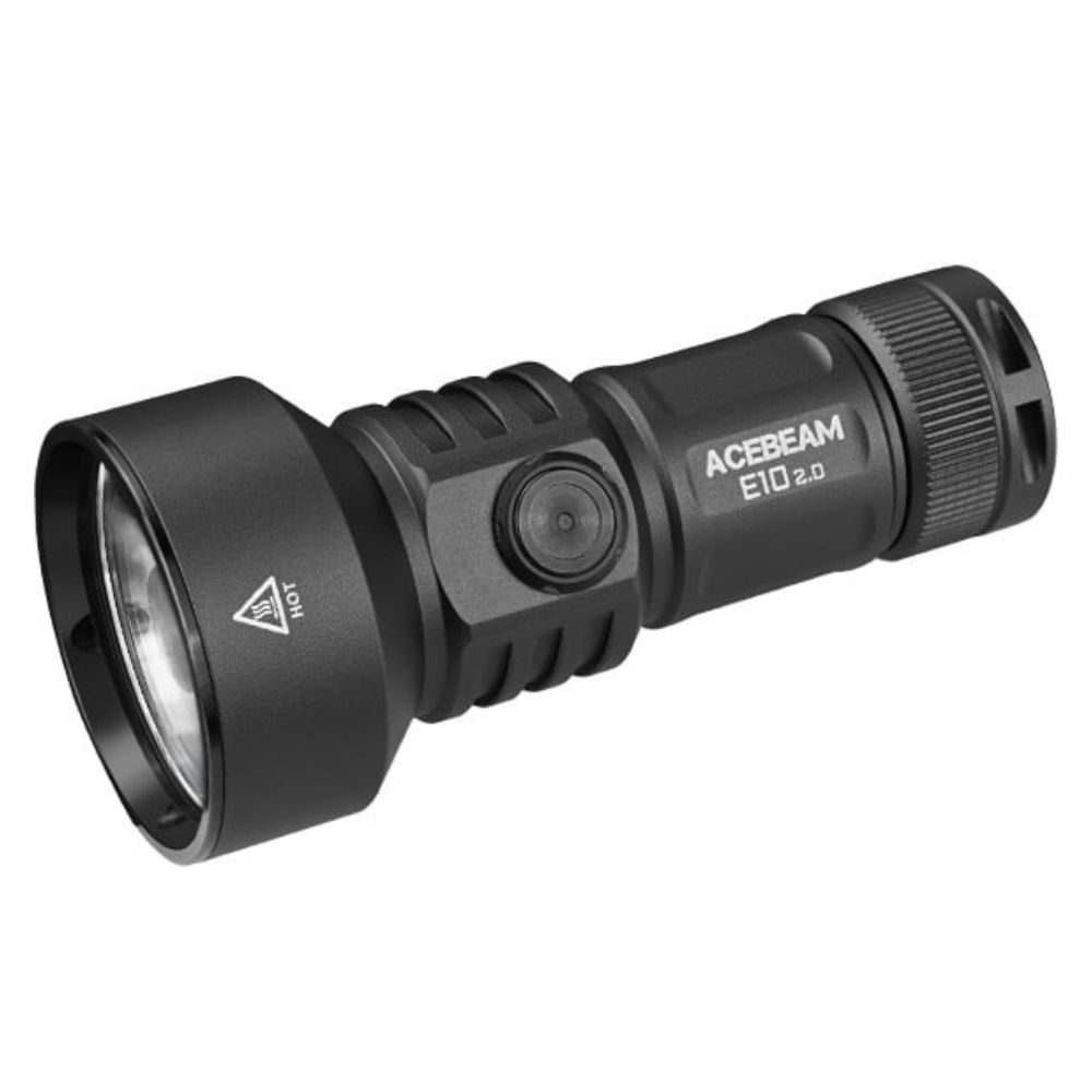 AceBeam E10 2.0 Compact Long-Throw Flashlight - 1200 Lumens, 715 Metres