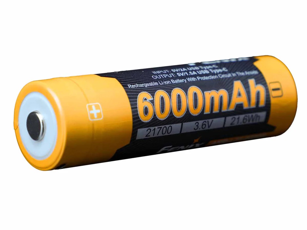 Fenix 21700 6000mAh Rechargeable Li-ion Battery & Power Bank ARB-L21-6000B