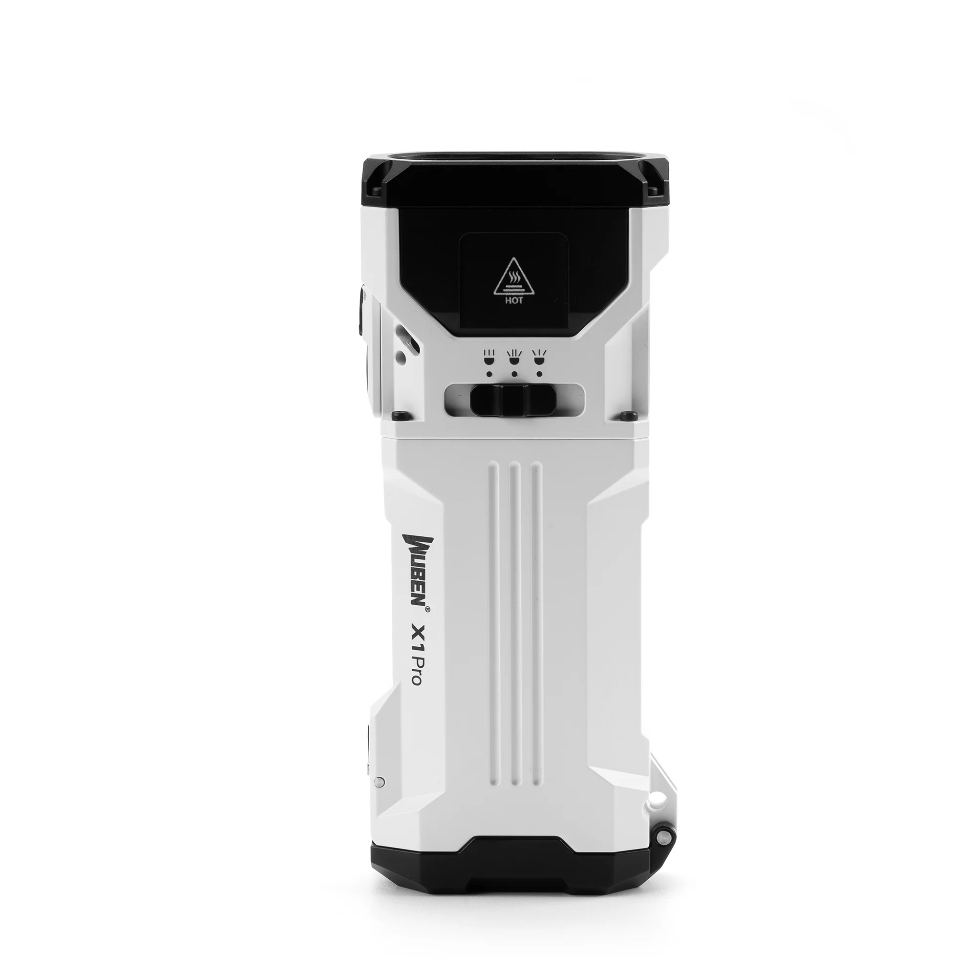 Wuben X1 Pro 12,300 Lumens Rechargeable EDC Power Bank Flashlight (White)