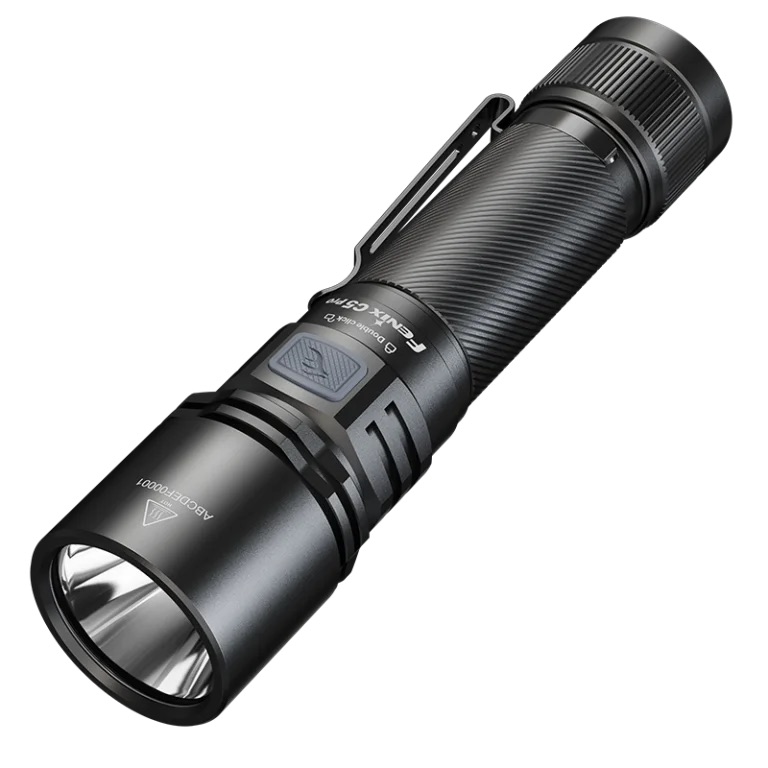 Fenix C5 Pro Heavy Duty Rechargeable Long Throw Compact Flashlight - 2000 Lumens, 480 Metres