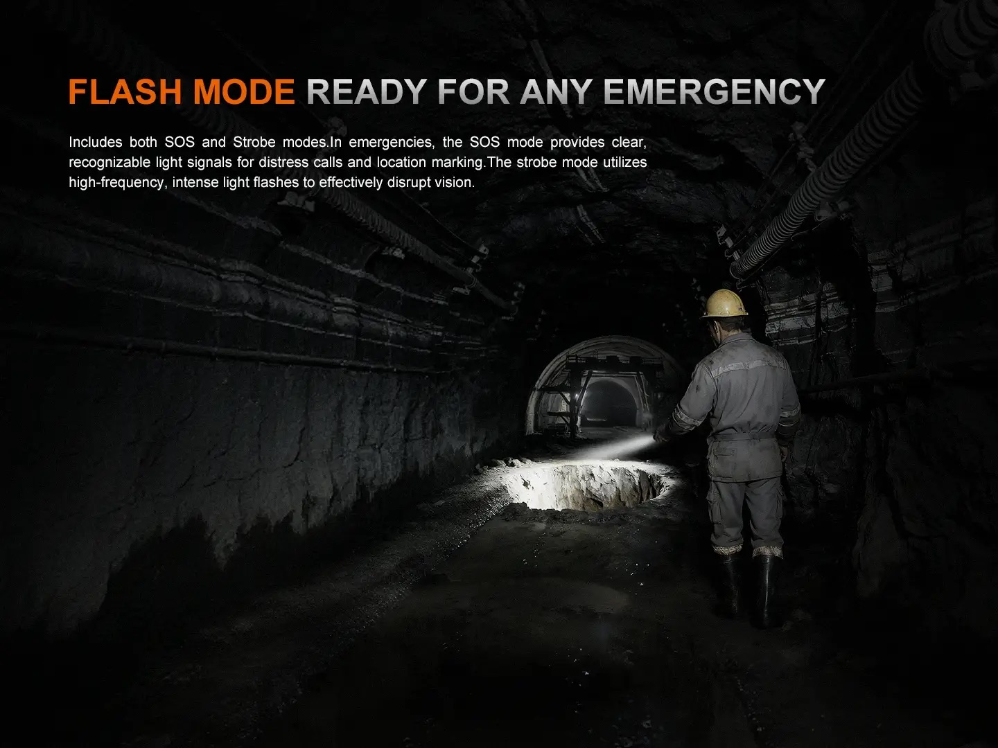 Fenix C5 Pro Heavy Duty Rechargeable Long Throw Compact Flashlight - 2000 Lumens, 480 Metres - Image 10