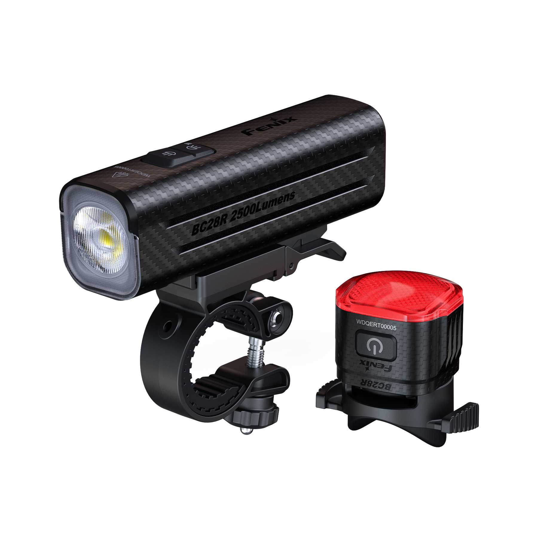 Fenix BC28R 2500 Lumen Smart Front and Rear Bike Light Set