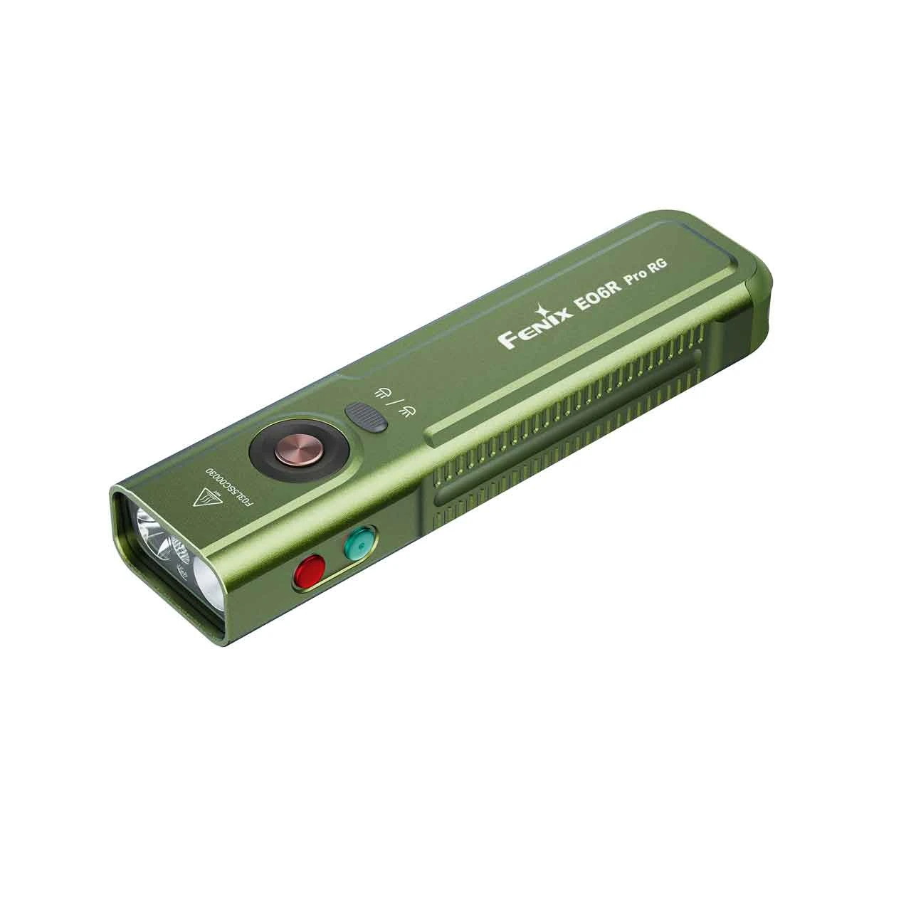 Fenix E06R Pro RG - EDC Torch with Red Light and Green Laser - Olive Drab