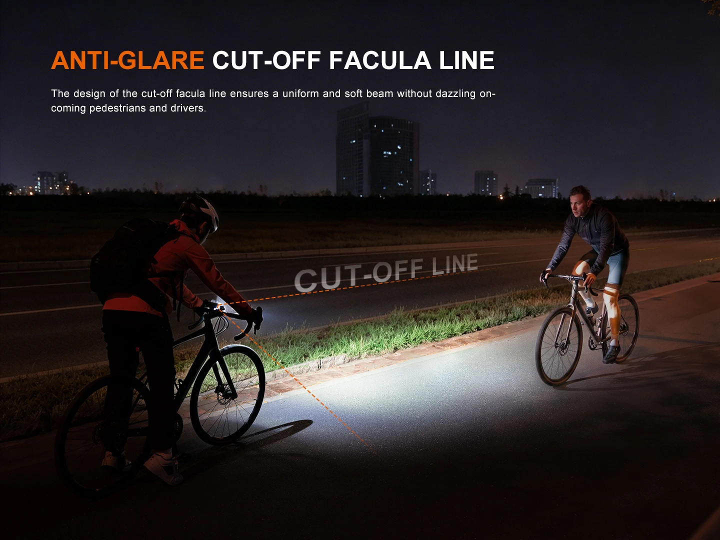 Fenix BC28R 2500 Lumen Smart Front and Rear Bike Light Set - Image 17
