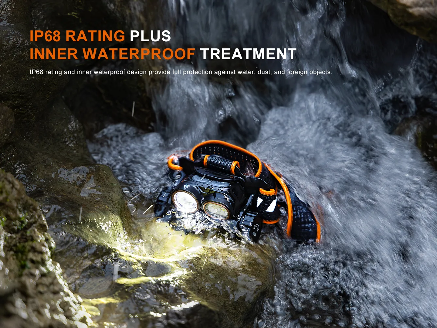 Fenix HM65R V2.0 Rechargeable LED Headlamp with Spot, Flood and Red Light - Image 10