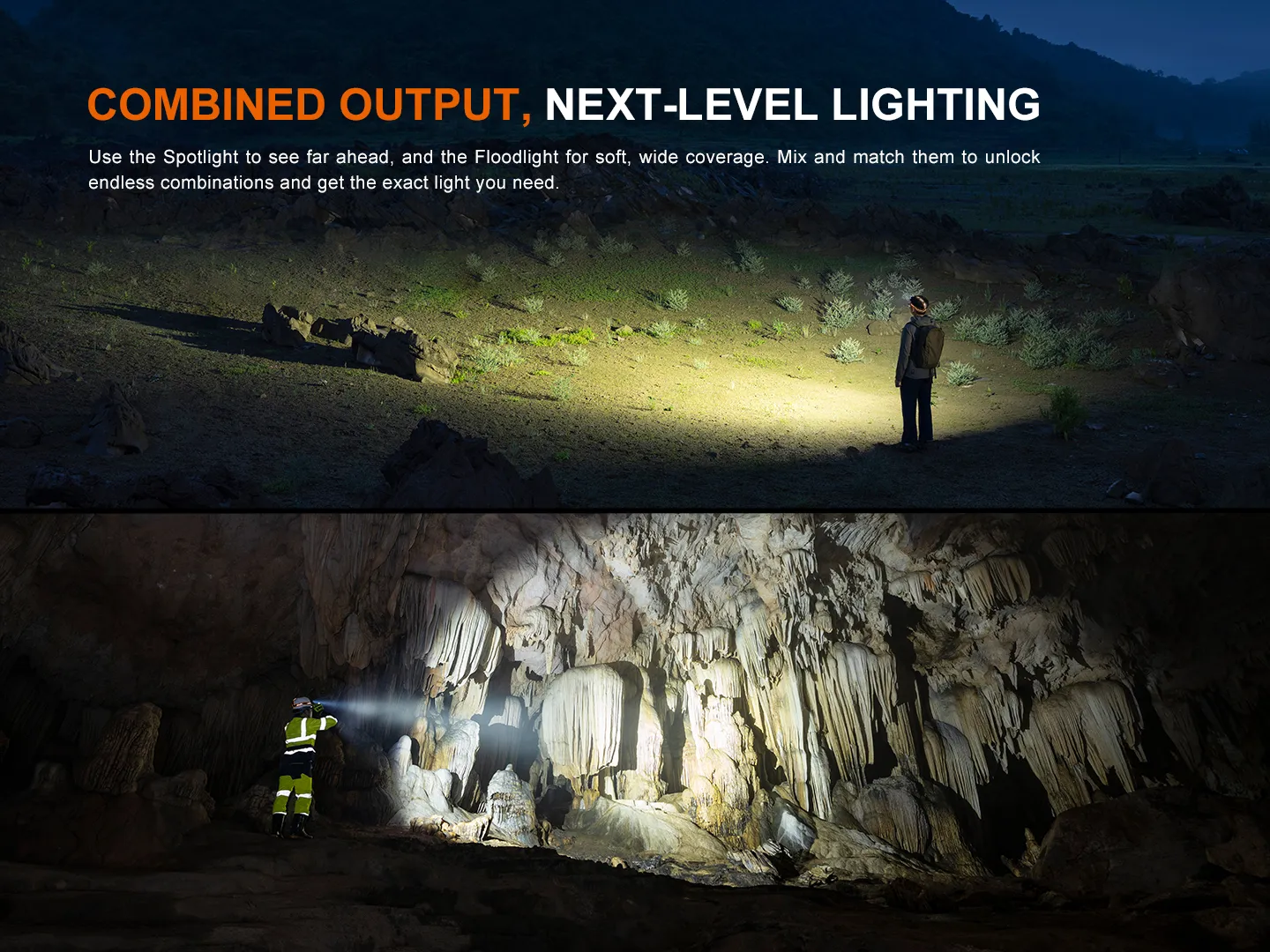 Fenix HM65R V2.0 Rechargeable LED Headlamp with Spot, Flood and Red Light - Image 7
