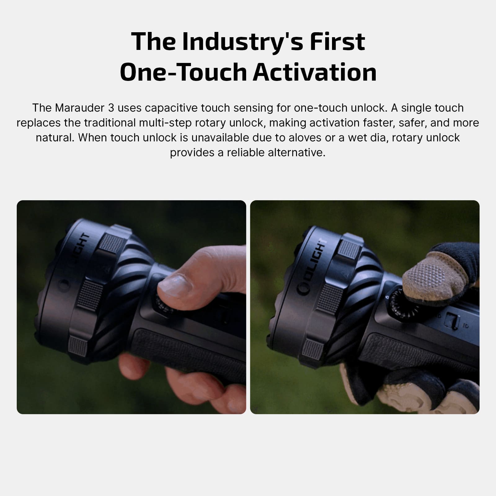 Olight Marauder 3 Rechargeable 25,000 Lumen Flood & Spot Searchlight - 1000 Metres - Image 8