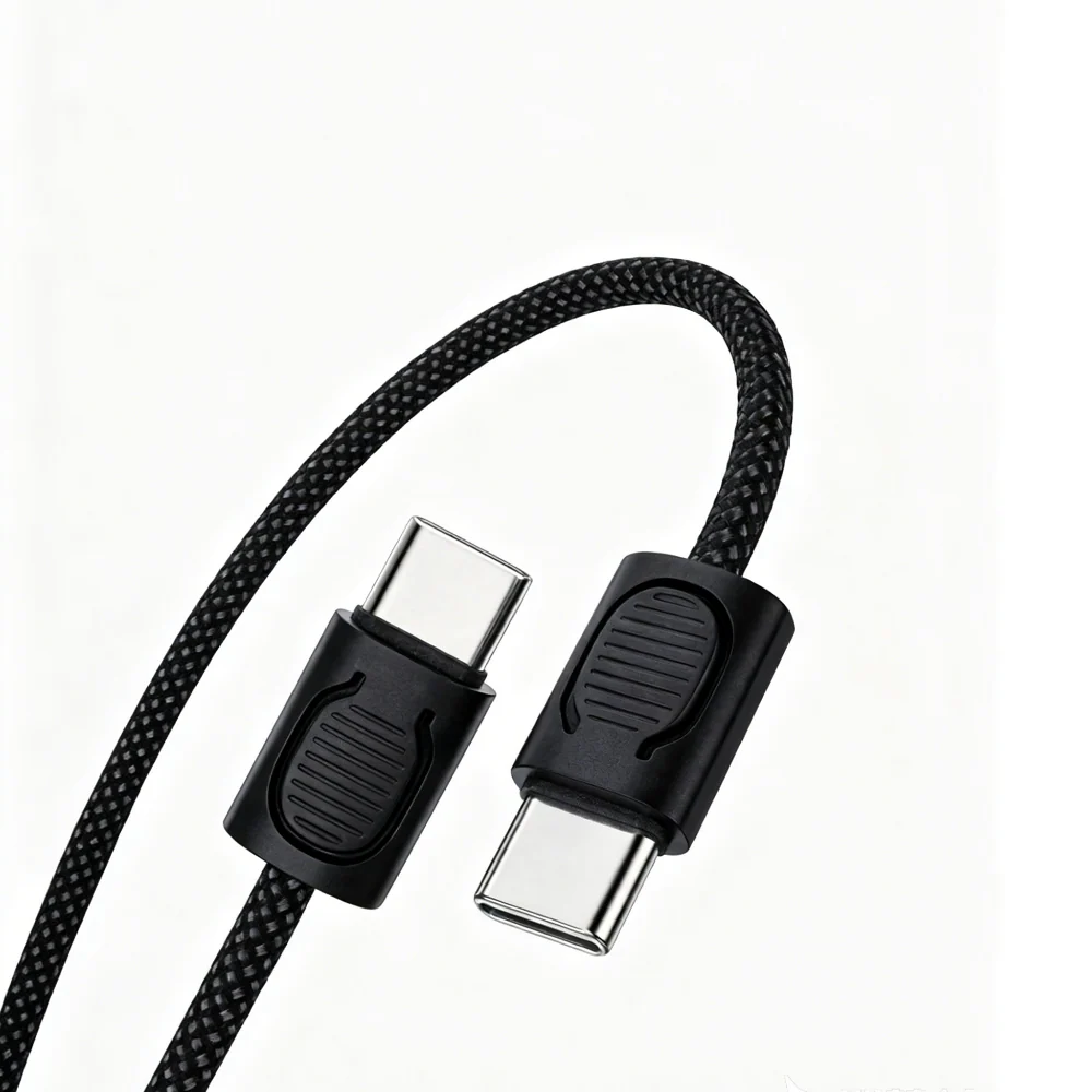 Klarus KC01 Braided USB-C to USB-C Lanyard Cable - 65W Fast Charging & Data - Image 3