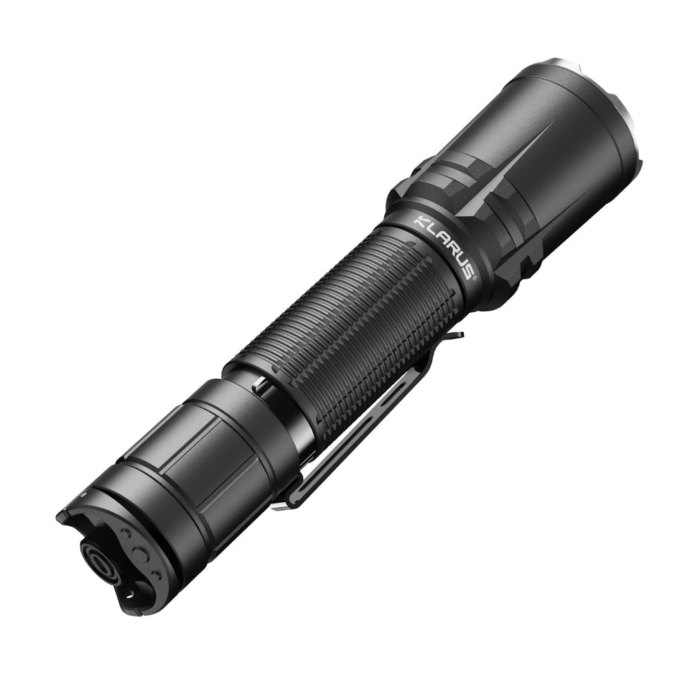 Klarus XT12R Rechargeable 2000 Lumen Tactical Torch with Dual Tail Switch - 500 Metres - Image 3