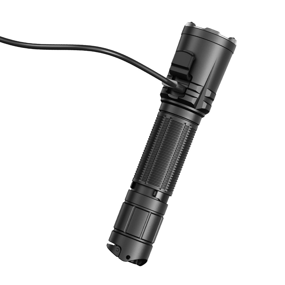 Klarus XT12R Rechargeable 2000 Lumen Tactical Torch with Dual Tail Switch - 500 Metres - Image 4