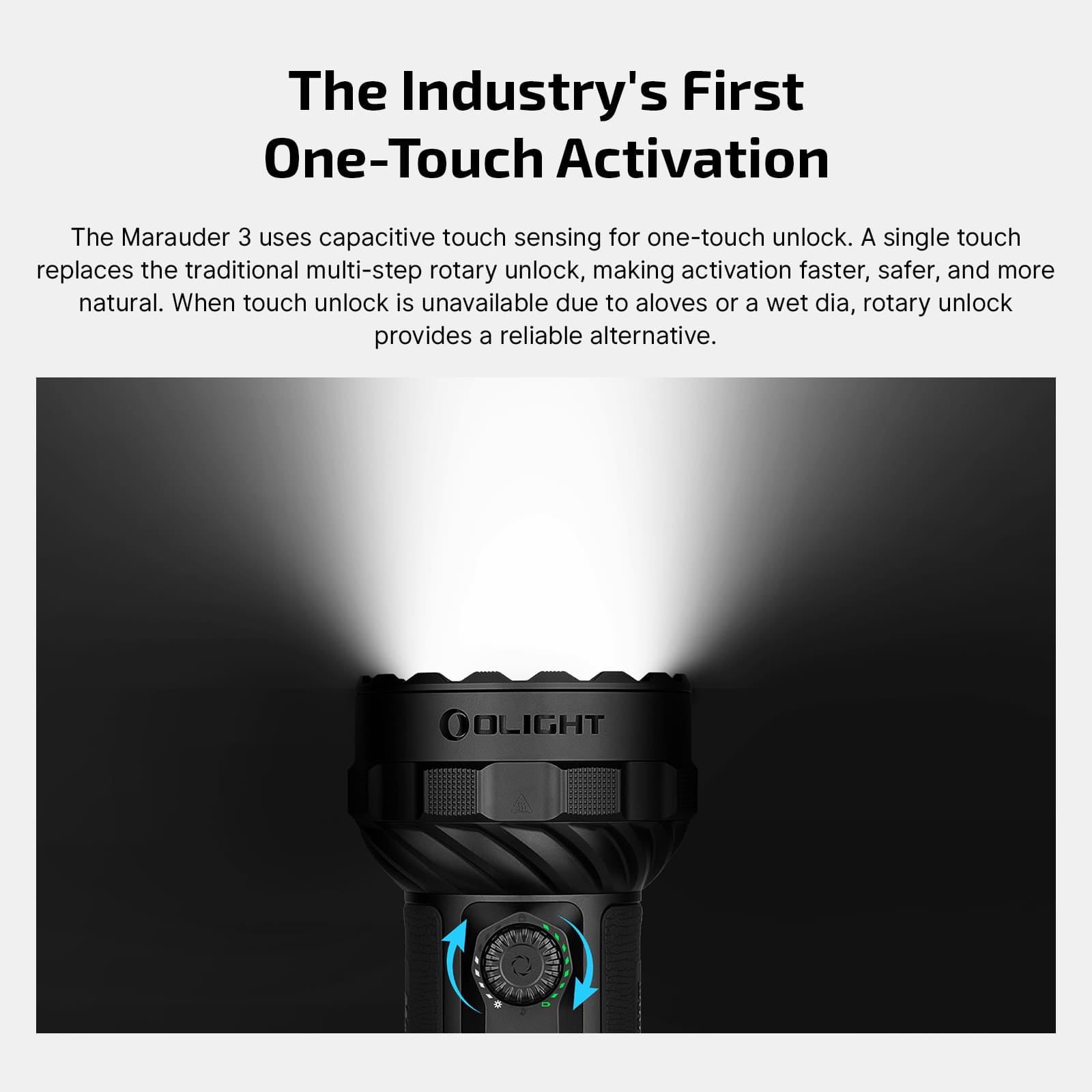 Olight Marauder 3 Rechargeable 25,000 Lumen Flood & Spot Searchlight - 1000 Metres - Image 7