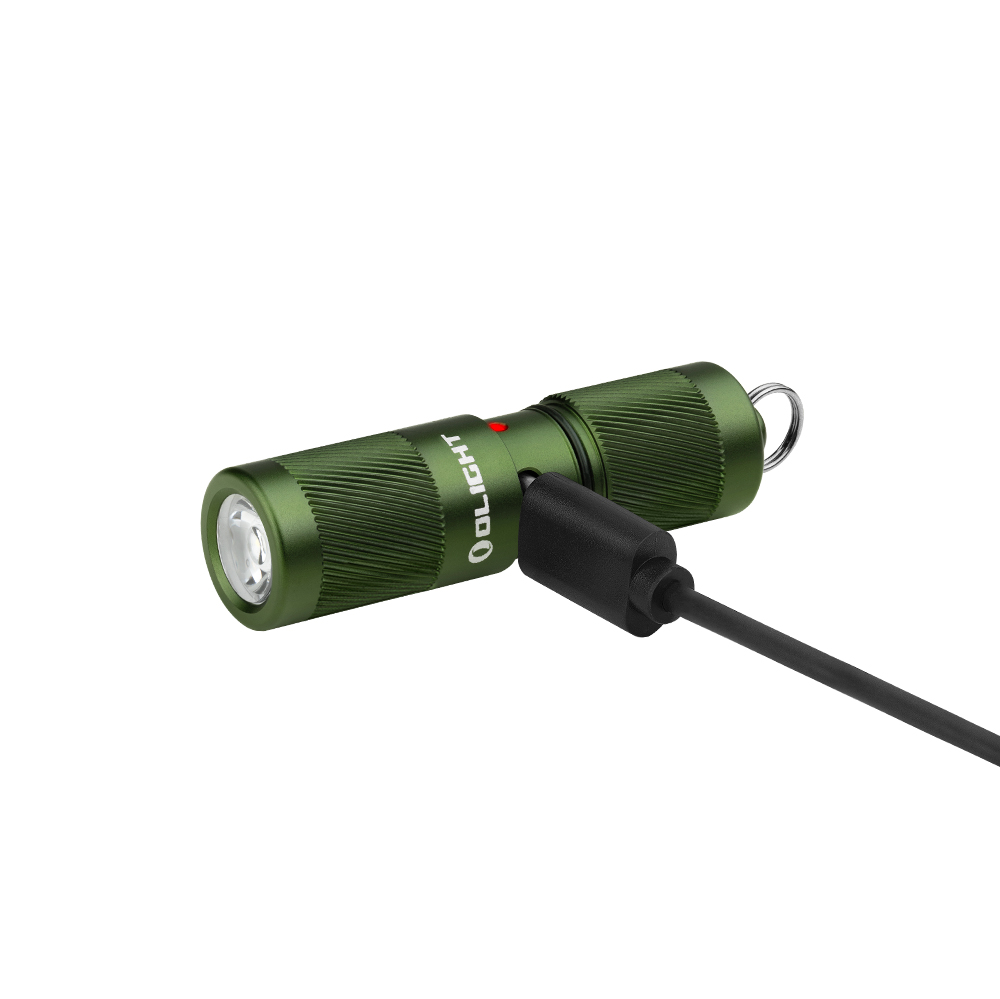 Olight i1R 2 Pro EOS Rechargeable 180 Lumen Keychain Light - OD Green - Image 6